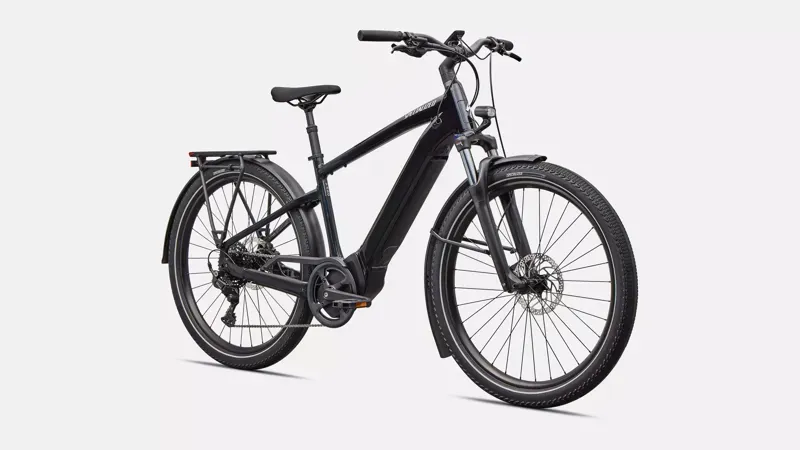 2026 Specialized Turbo Vado 4.0 Electric Hybrid Bike - Gloss Cast Black-1