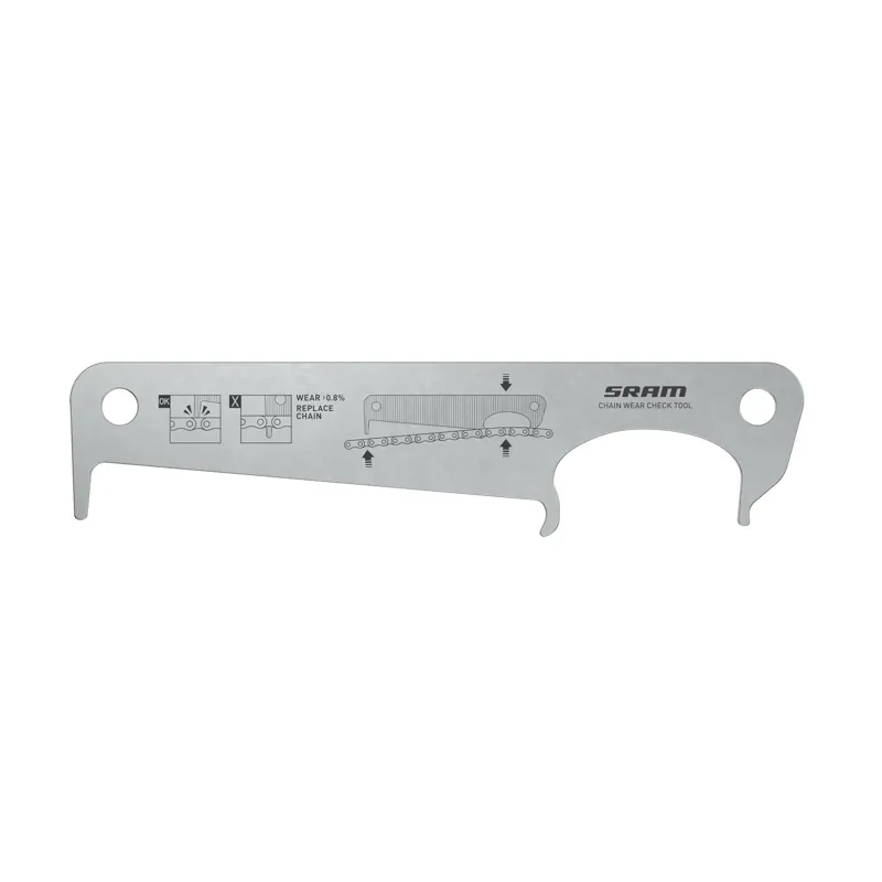 SRAM Chain Wear Check Tool for 0.8% Wear Chains