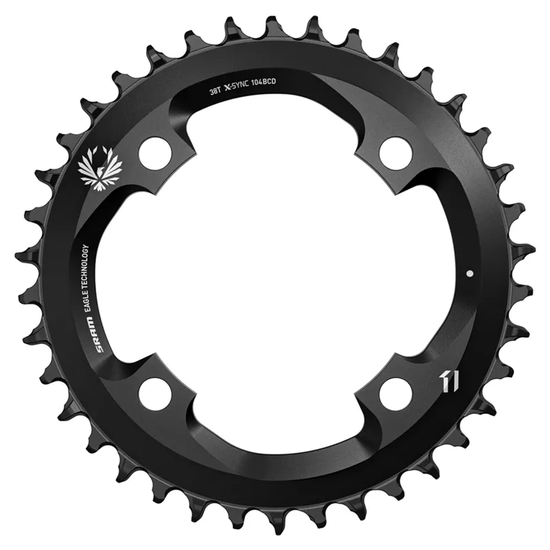 SRAM Chainring X-Sync 2 38T 104 BCD Steel Eagle - Black