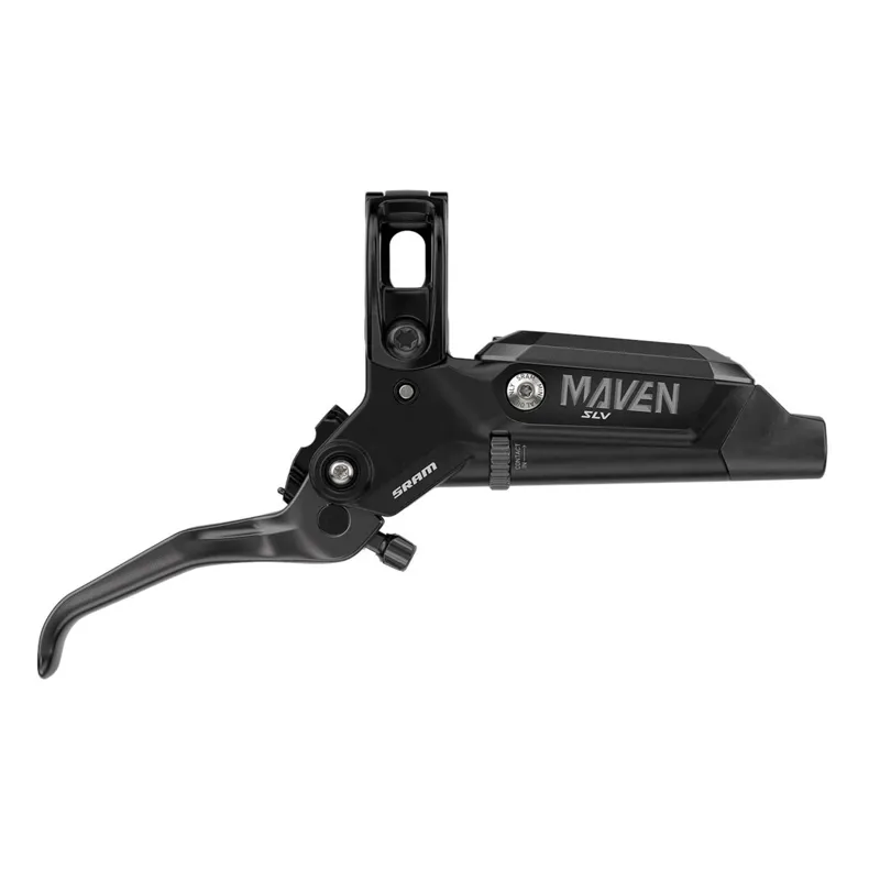 SRAM Disc Brake Maven Silver Stealth Lever Stainless Hardware - Black-1