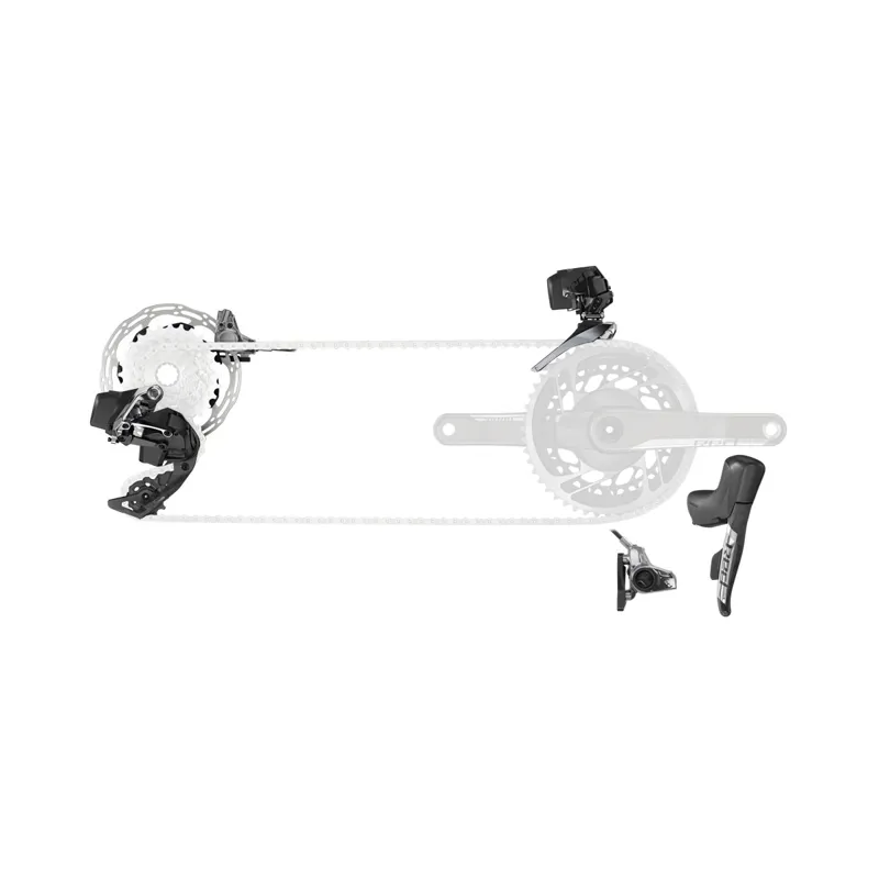 SRAM Red eTap AXS 2x D1 Electronic PostMount HRD Groupset