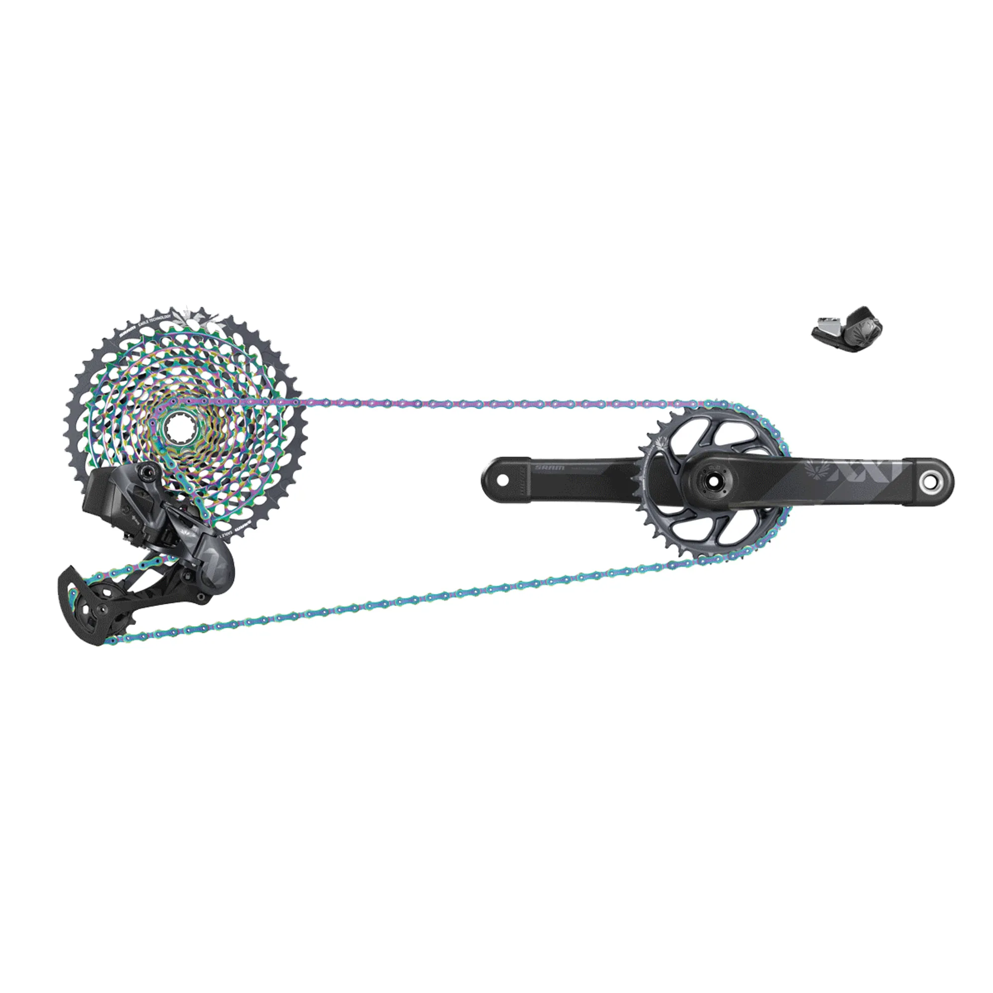 SRAM XX1 Eagle AXS Dub Groupset Black