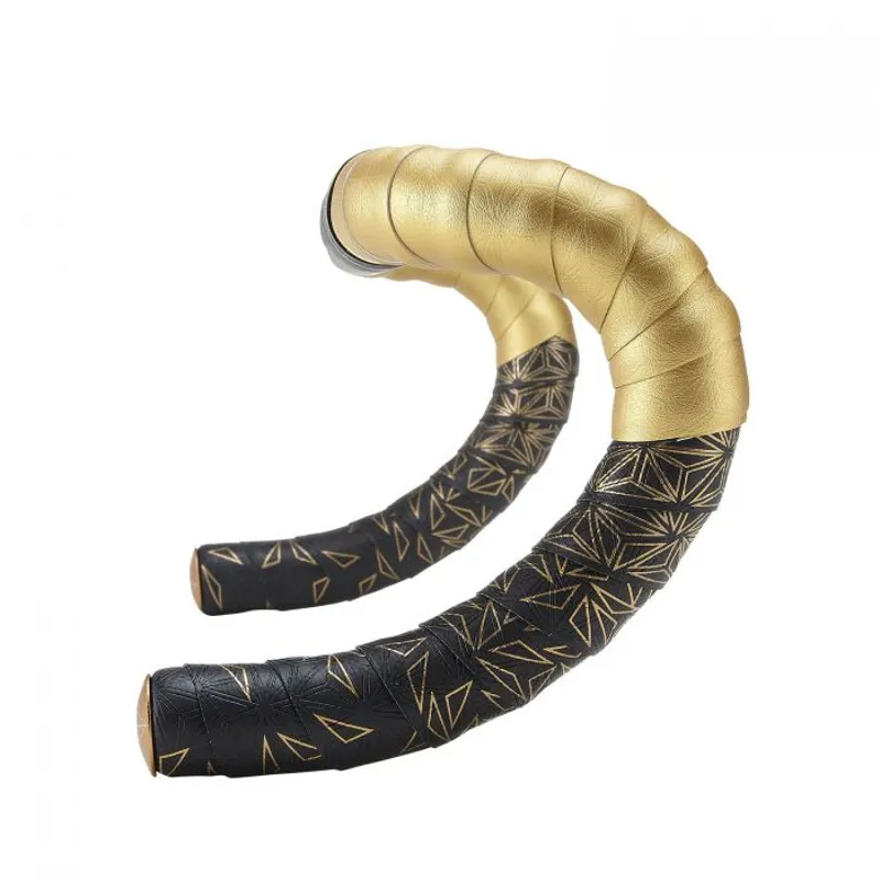Supacaz Super Sticky Kush Star Fade Handlebar Tape Gold Print