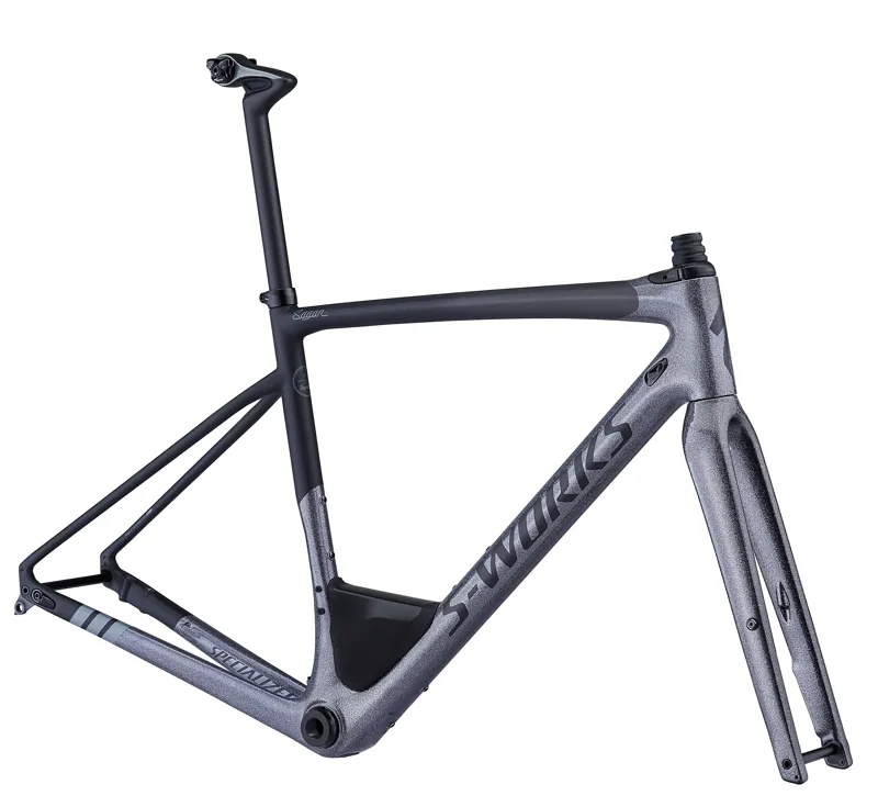 2018 S-Works Diverge Frameset - Sagan Collection - Charcoal/Black/Gold
