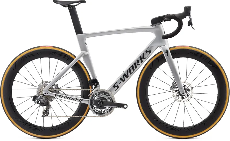 2020 S-Works Venge Disc SRAM Red eTAP AXS Road Bike - White/Silver