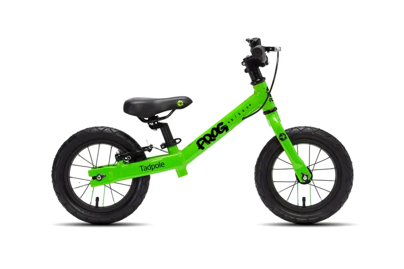 Frog Tadpole Kids Balance Bike - Green