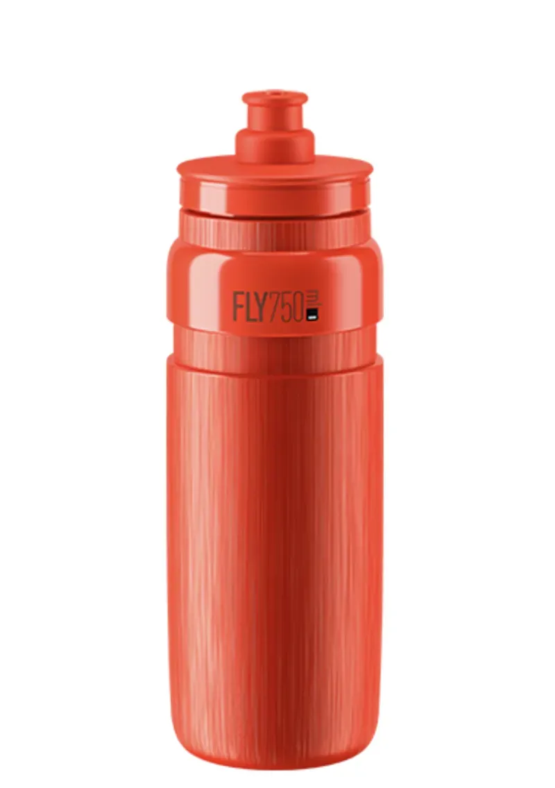 Elite Fly Tex 750ml Cycling Bottle - Red