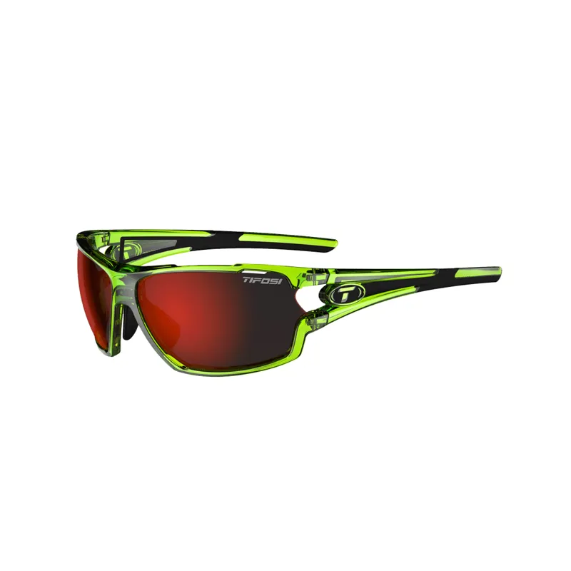 Tifosi Amok Clarion Red Interchangeable Lens Sunglasses - Crystal Neon