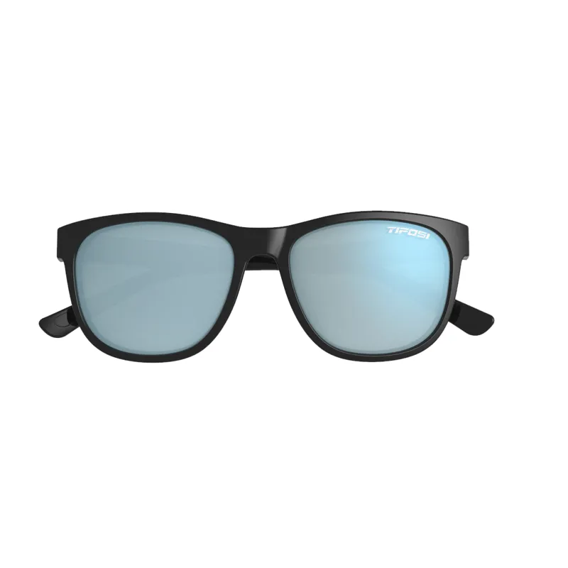 Tifosi Swank Single Lens Sunglasses - Satin Black/Smoke-1