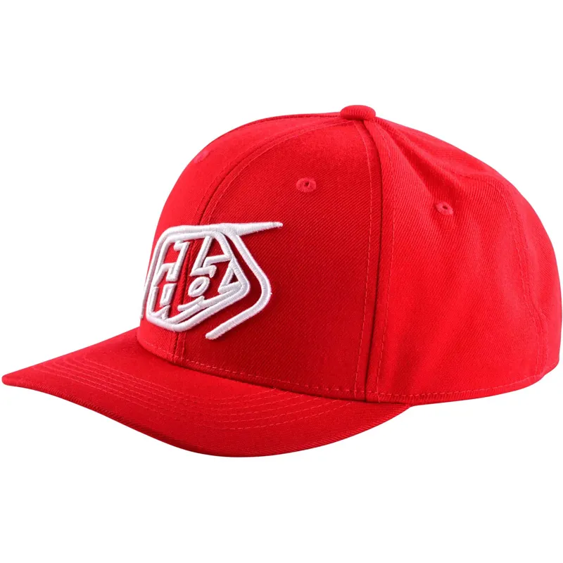 Troy Lee Designs 9Forty Snapback Cap Crop - Red/White