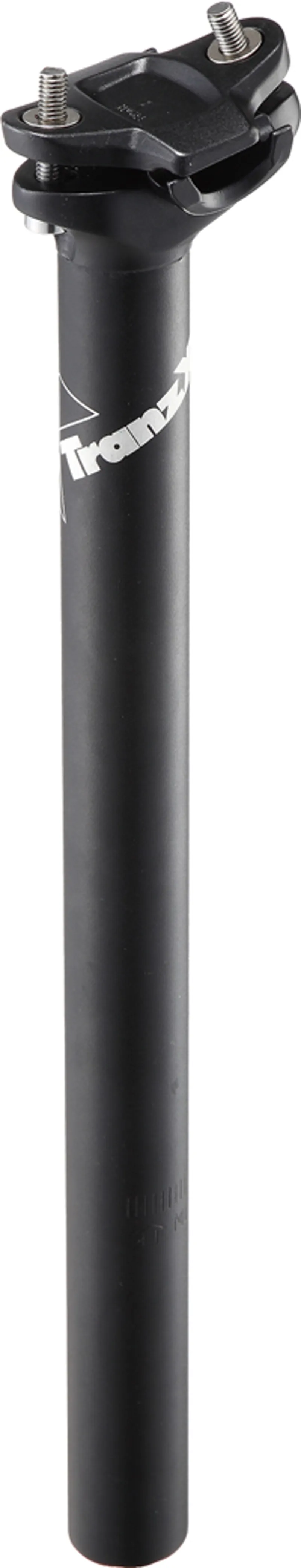 Tranz-X JD-SP-37-1 Alloy 6061 T6 400mm Seatpost 27.2mm - Black