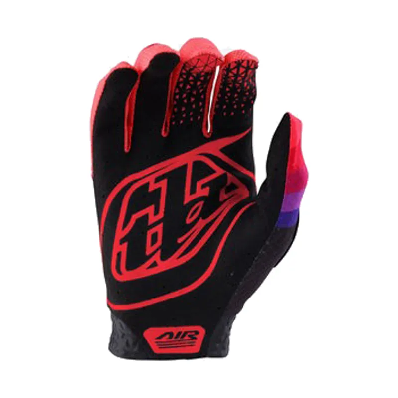Troy Lee Designs Air Mountain Bike Glove - Reverb Black/Glo Red-1