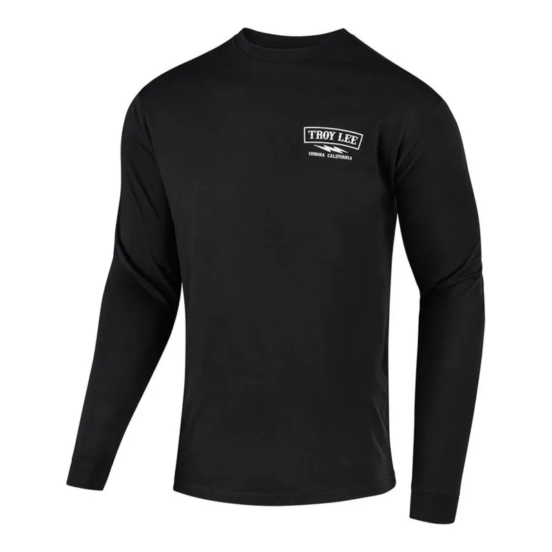 Troy Lee Designs Flowline Long Sleeve Tech Tee Shirt - Black