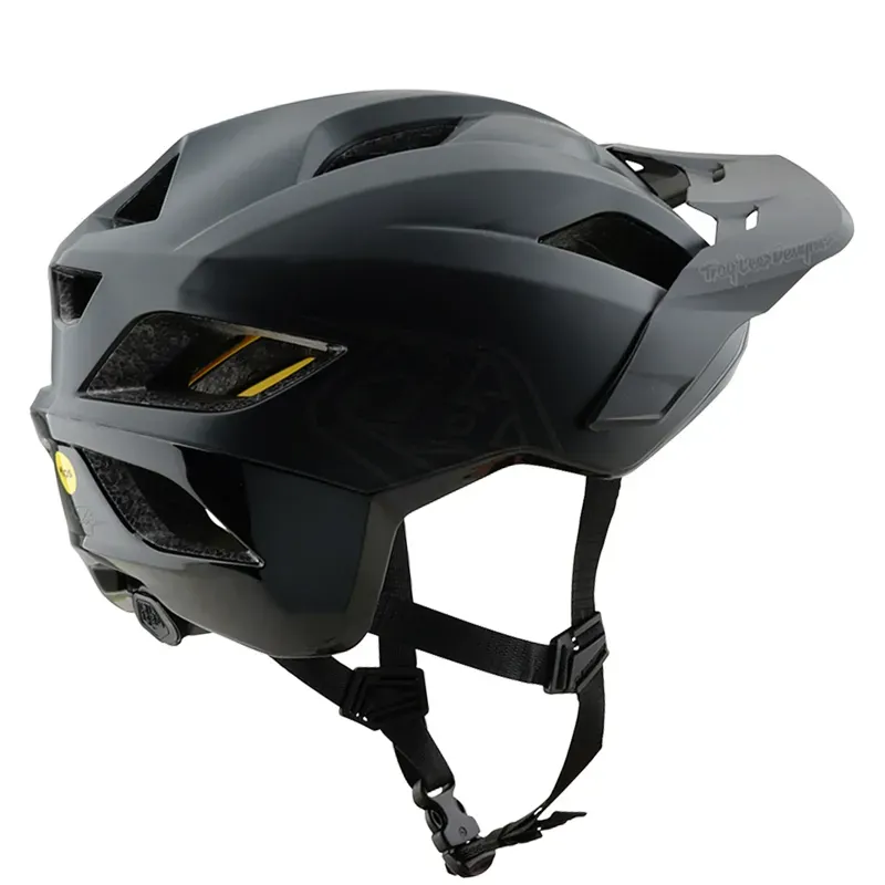 Troy Lee Designs Flowline Mountain Bike Helmet with MIPS - Point Black-1
