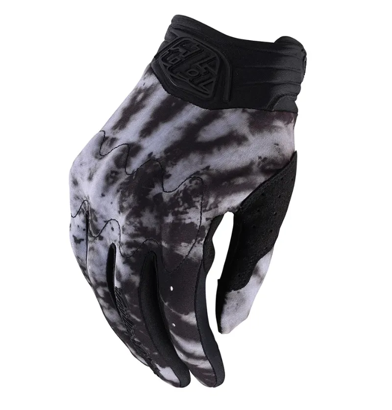 Troy Lee Designs Gambit Womens Mountain Bike Gloves - Black - Tie Dye