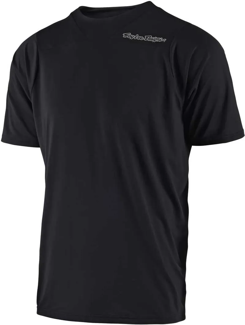 Troy Lee Designs Skyline Mens Jersey - Solid Black
