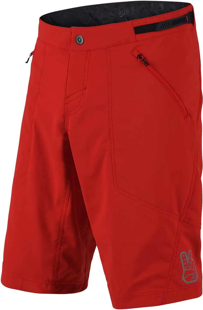 Troy Lee Designs Skyline Mens Shell Short - Red