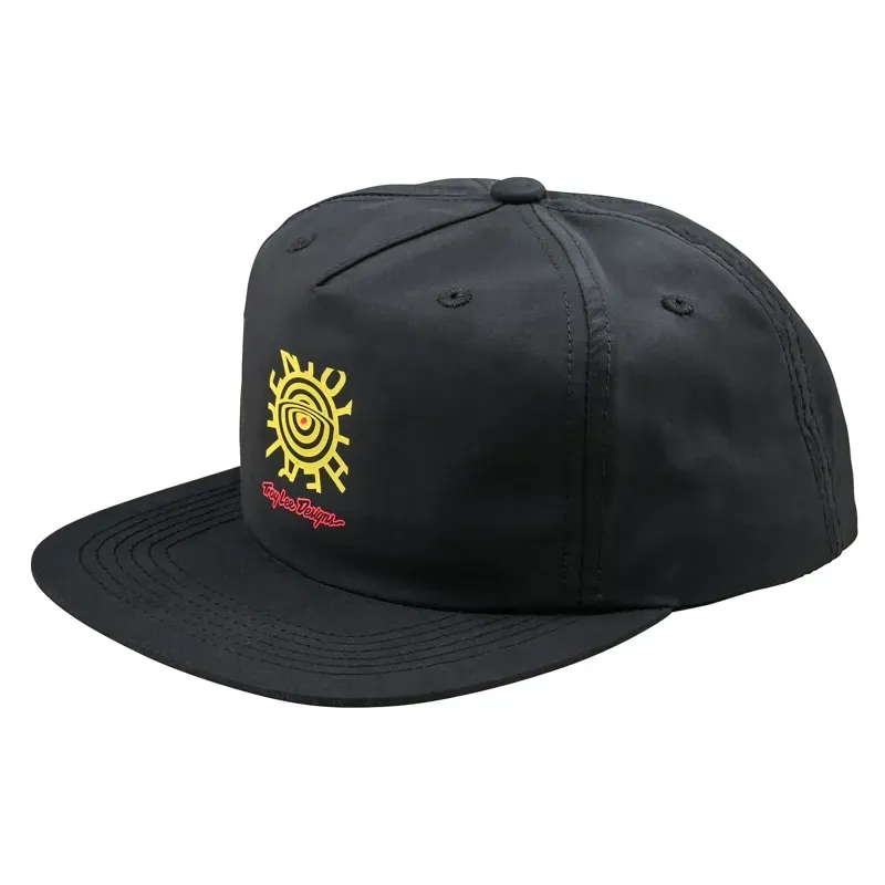 Troy Lee Designs Unstructured Snapback Cap - Enjoy Carbon