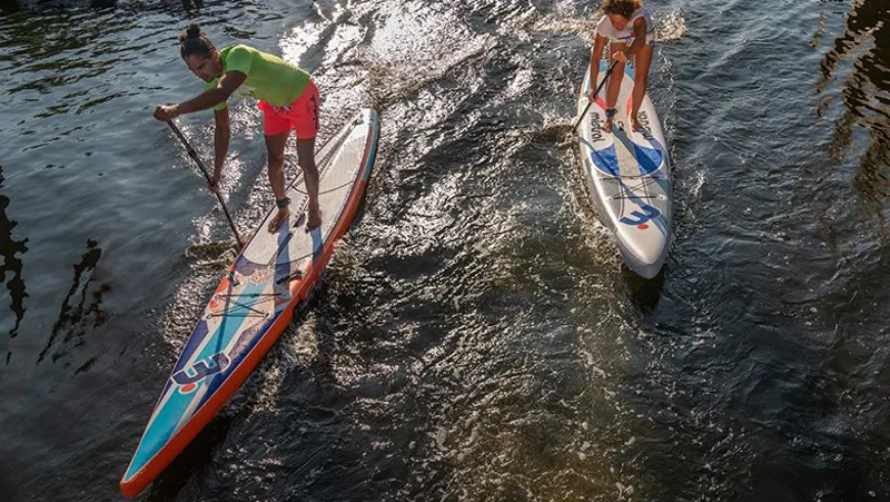 Mistral M-Glide Inflatable Paddleboard 14ft - Blue-7