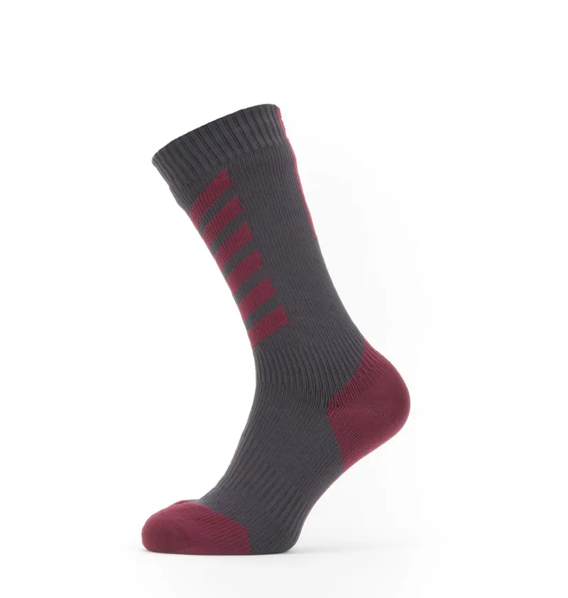 SealSkinz Waterproof Cold Weather Mid Length Sock with Hydrostop