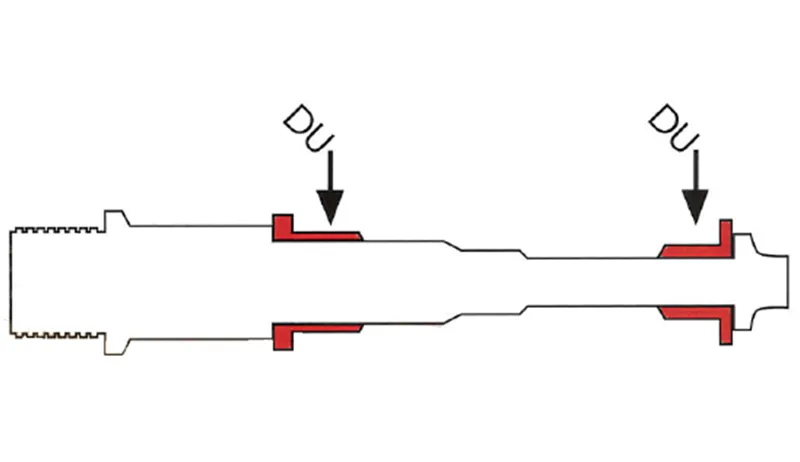 Wellgo 2DU Bearing M149 Alloy 9/16inch Pedal - Black/Silver-1