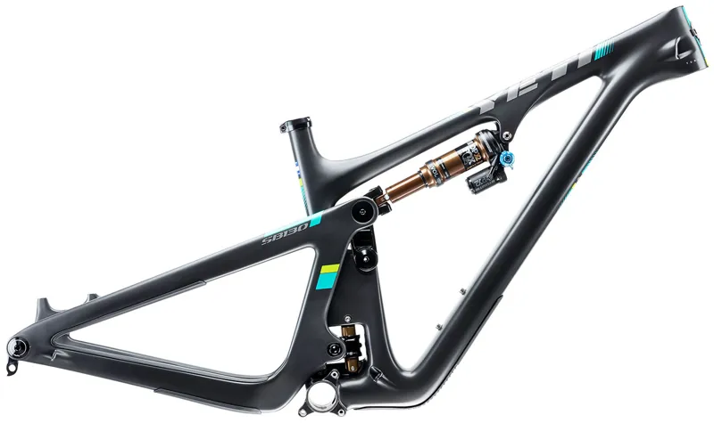 2019 Yeti SB130 T-Series MTB Frame - Raw/Turquoise