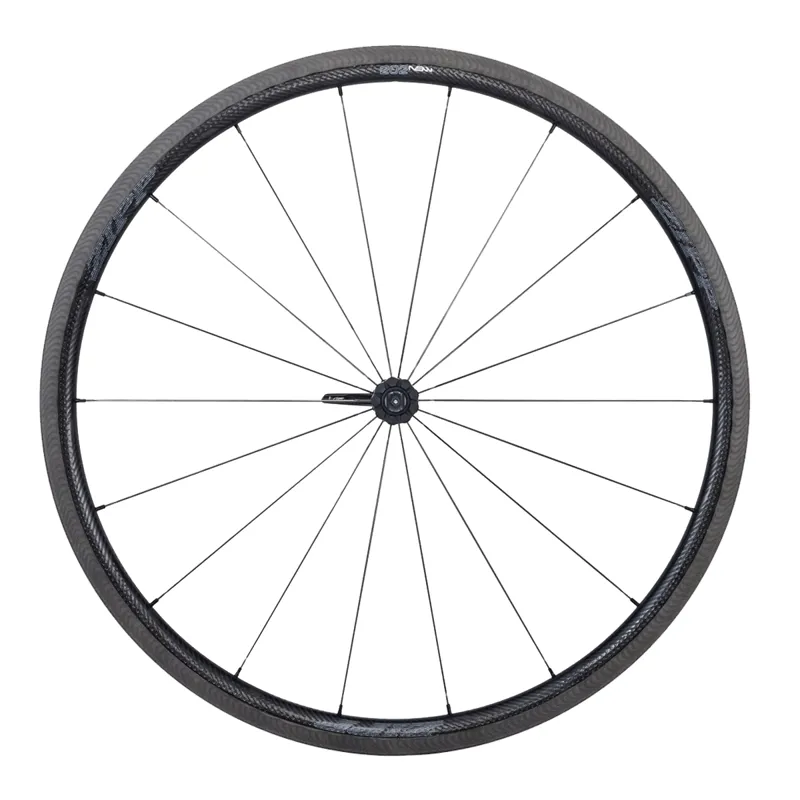 ZIPP 202 NSW Carbon Clincher Front 18 Spokes Impress Graphics